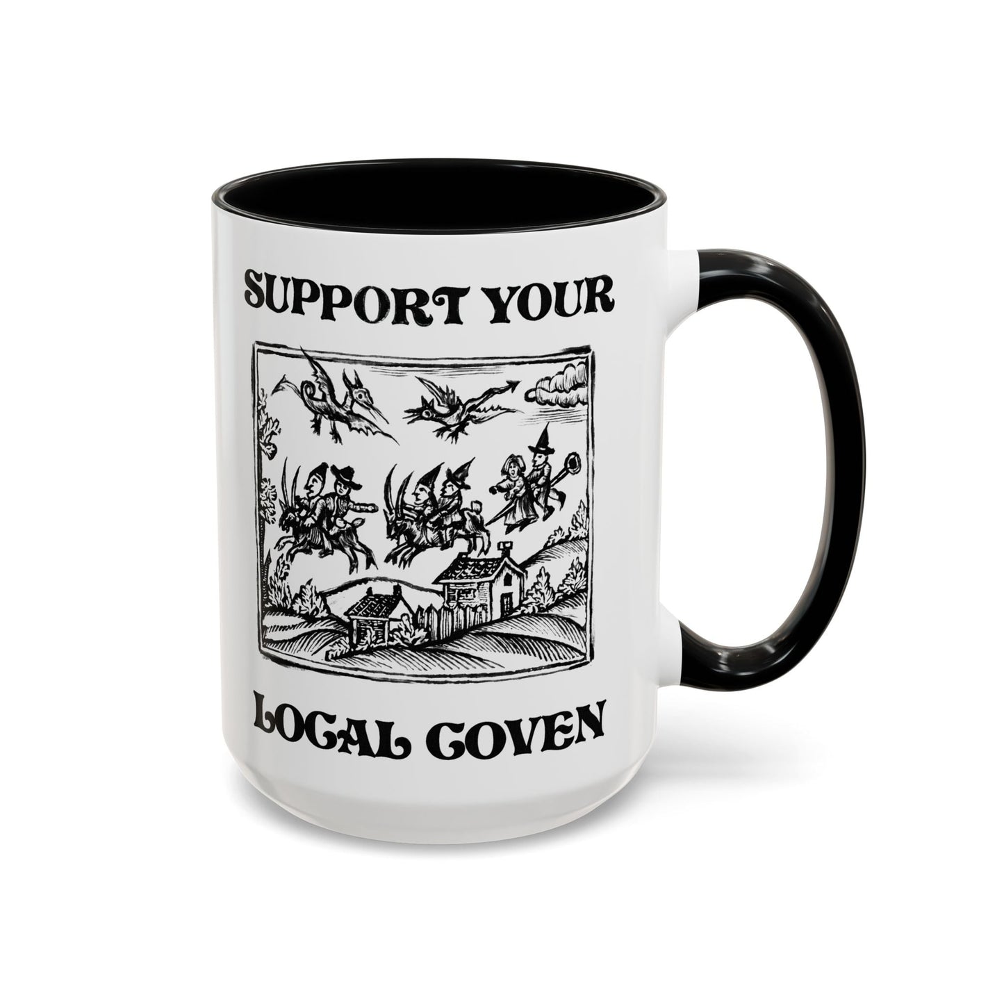 Support Your Local Coven Witchy Mug - Starry Skies Austin