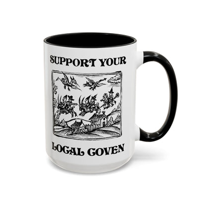 Support Your Local Coven Witchy Mug - Starry Skies Austin