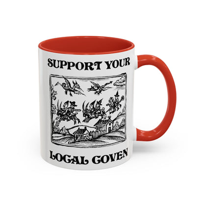 Support Your Local Coven Witchy Mug - Starry Skies Austin