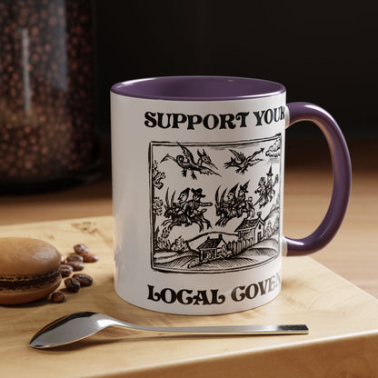 Support Your Local Coven Witchy Mug - Starry Skies Austin