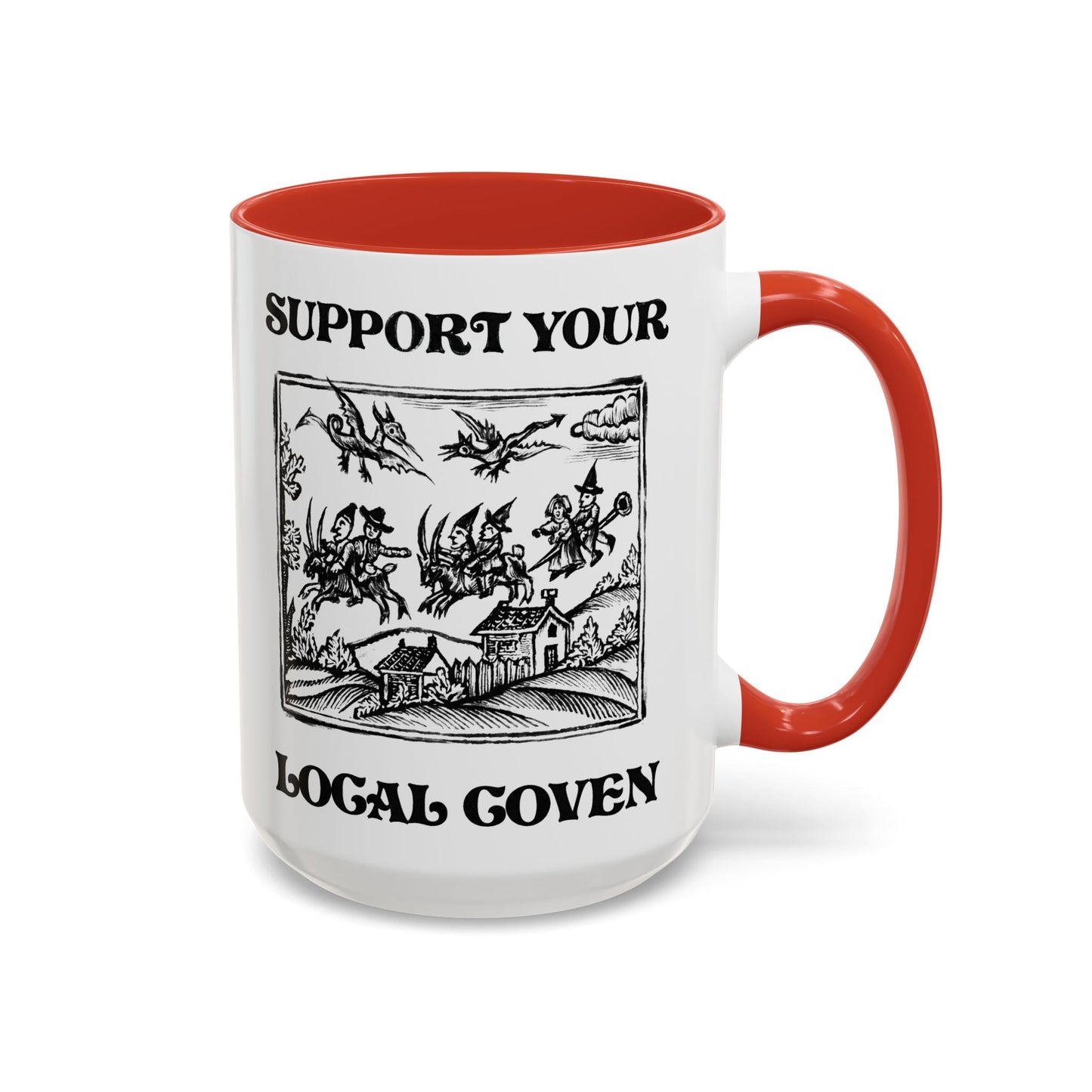 Support Your Local Coven Witchy Mug - Starry Skies Austin
