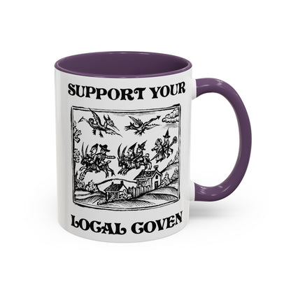 Support Your Local Coven Witchy Mug - Starry Skies Austin