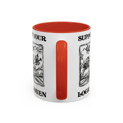Support Your Local Coven Witchy Mug - Starry Skies Austin