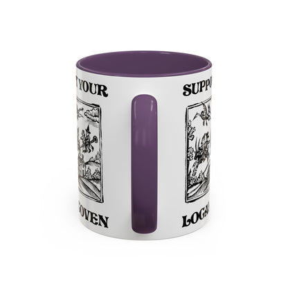 Support Your Local Coven Witchy Mug - Starry Skies Austin
