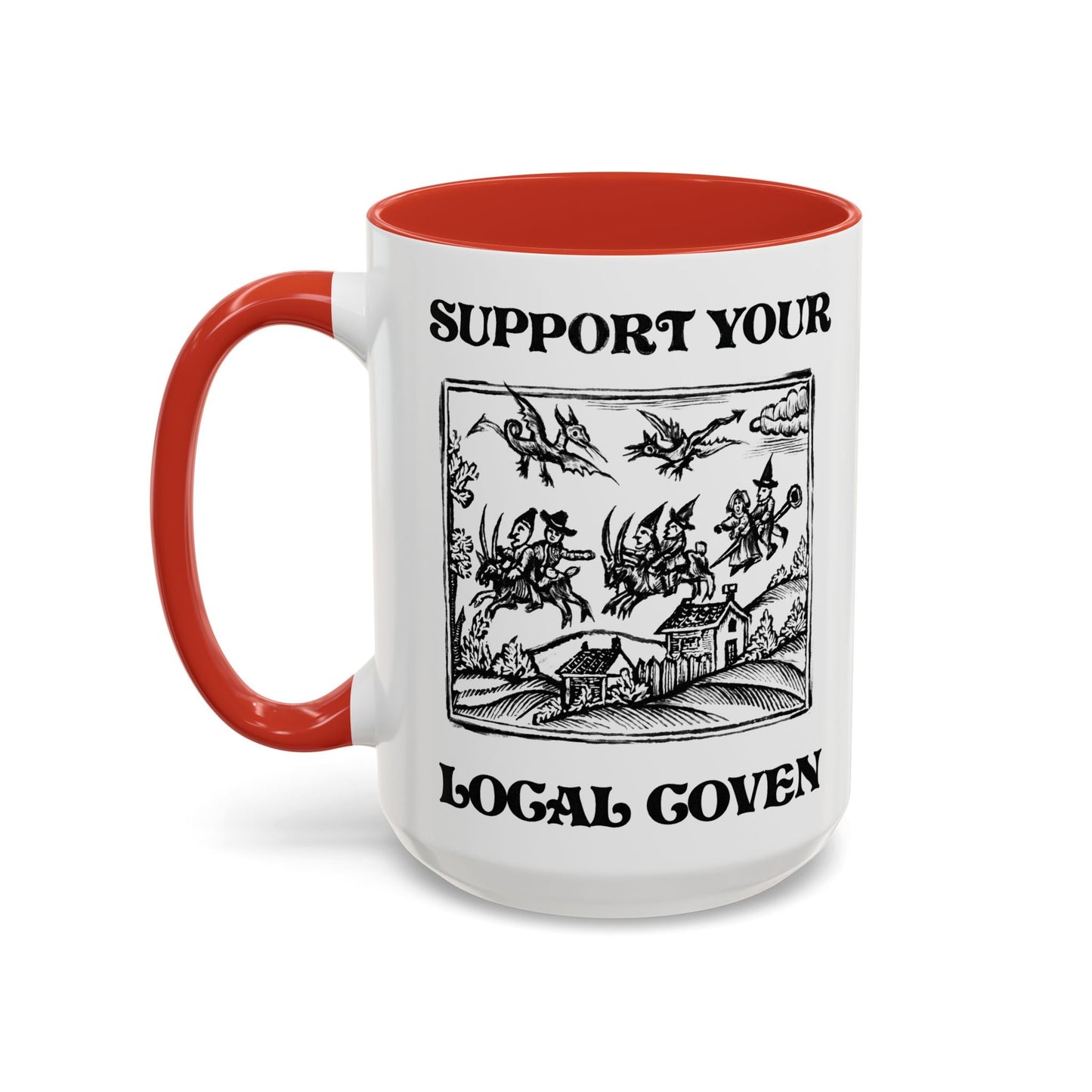 Support Your Local Coven Witchy Mug - Starry Skies Austin