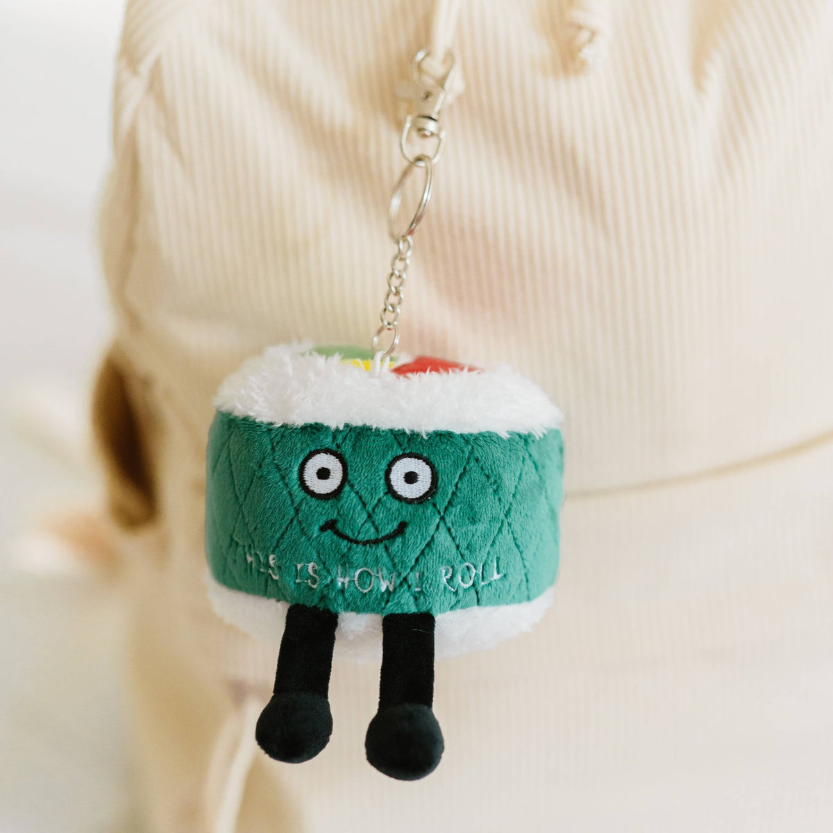 Sushi Plush Bag Charm Soft Cuddly Toy Funny Cute Gift - Starry Skies Austin