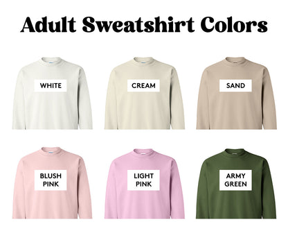 Gothic Mother & Mini Embroidered Matching Sweatshirts