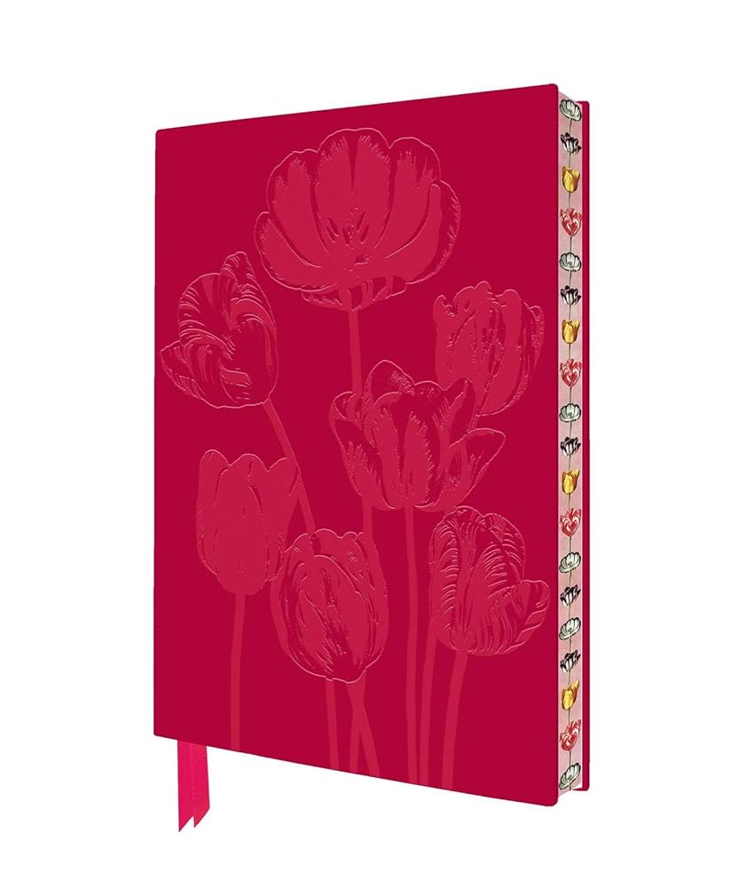Temple of Flora: Tulips Artisan Art Notebook (Flame Tree Journals) (Artisan Art Notebooks) by Flame Tree Studio - Starry Skies Austin