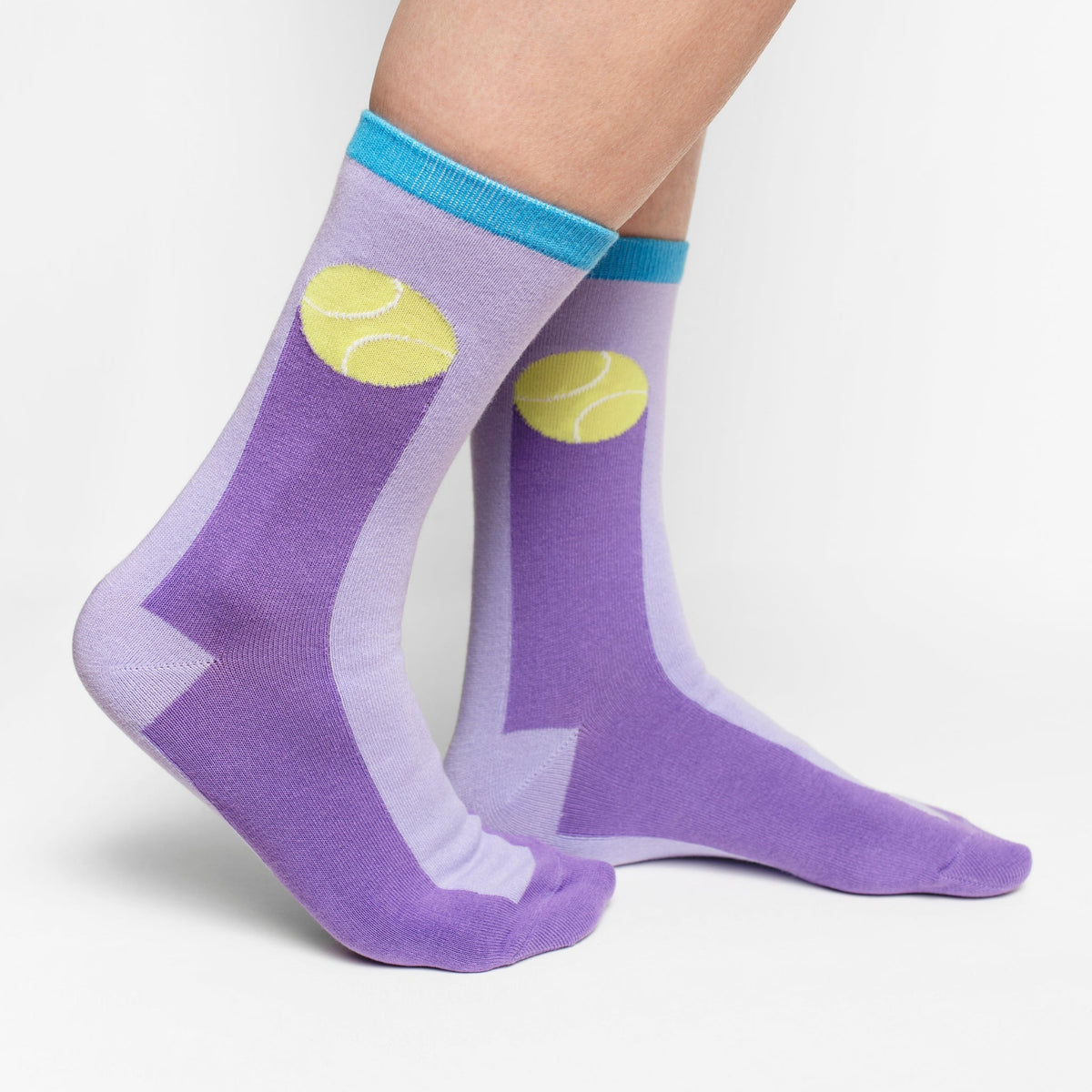 Tennis Ball Crew Socks - Starry Skies Austin