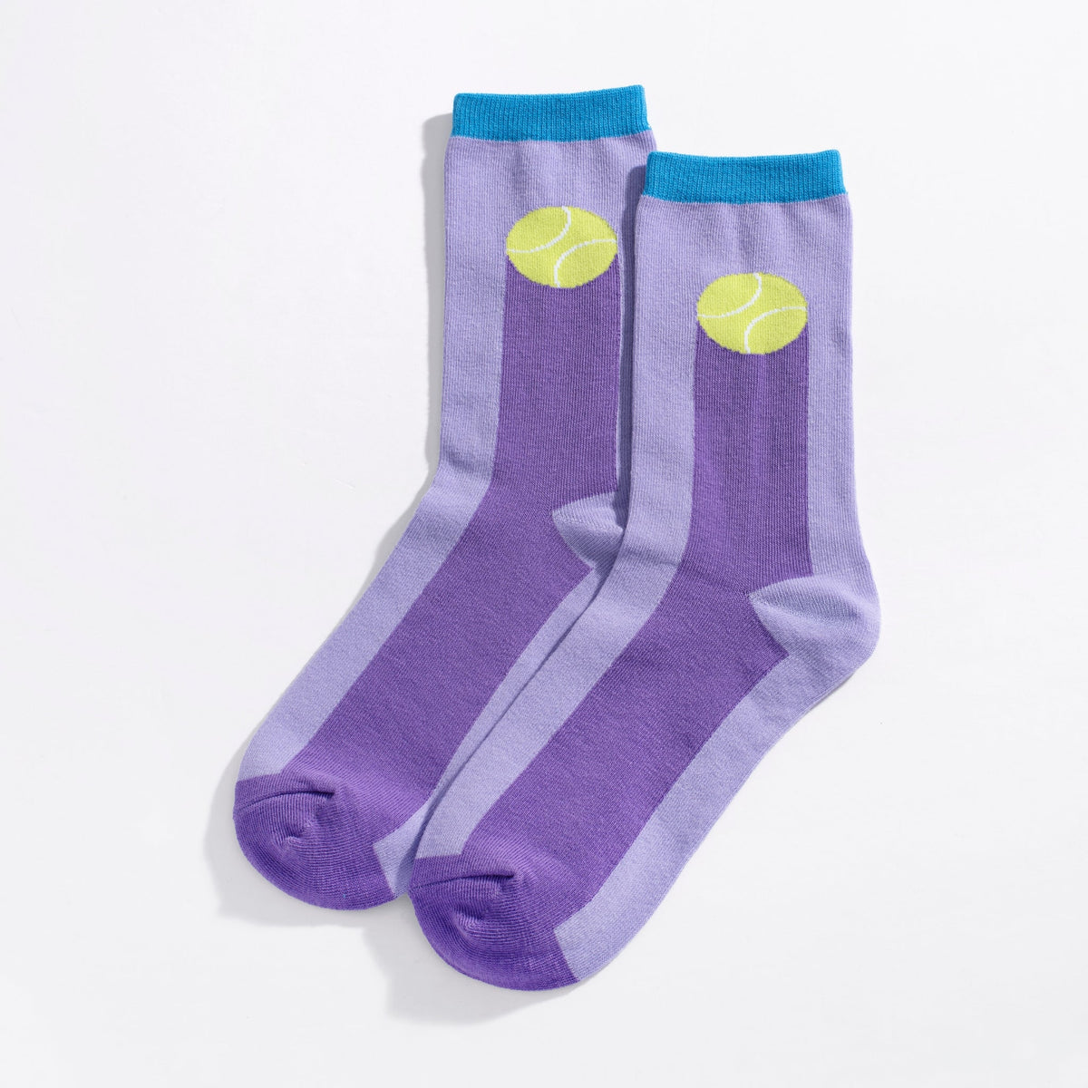 Tennis Ball Crew Socks - Starry Skies Austin