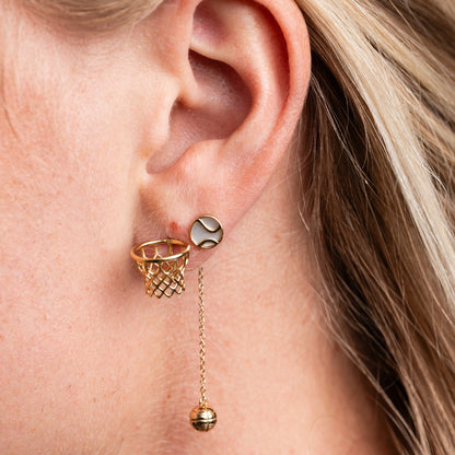 Tennis Ball Studs - Starry Skies Austin