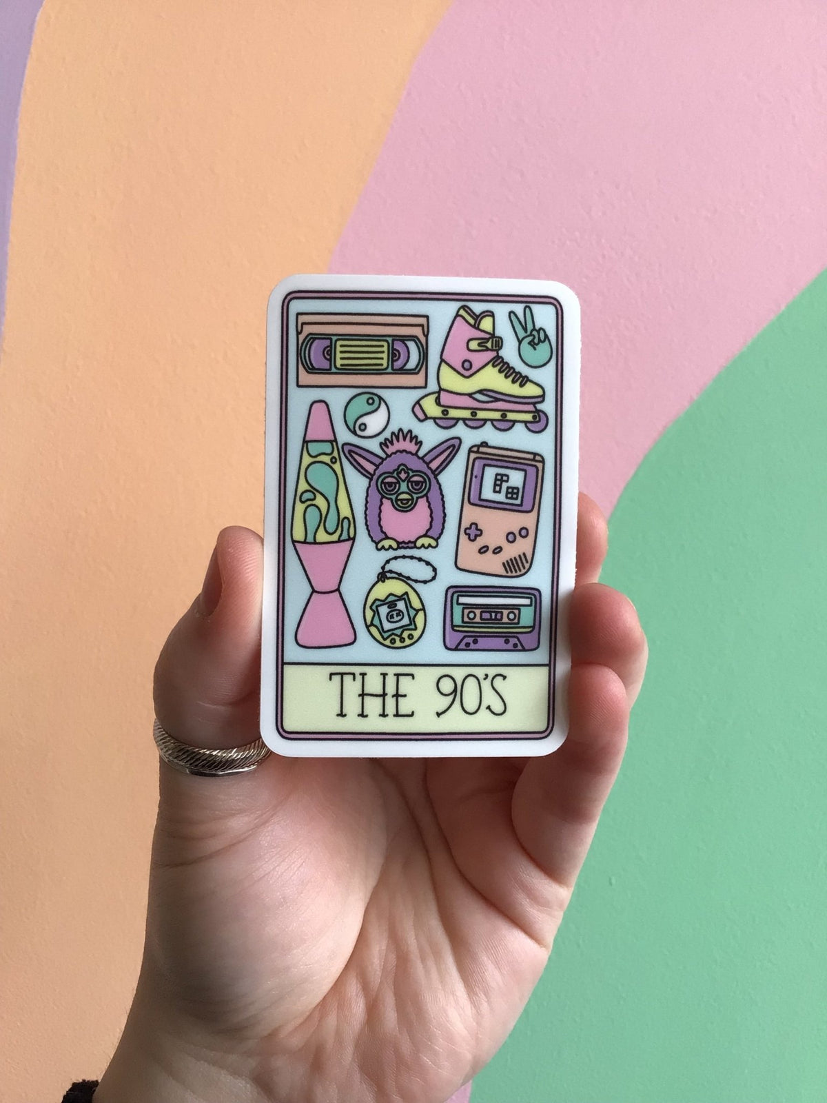 “The 90s” Sticker - Starry Skies Austin
