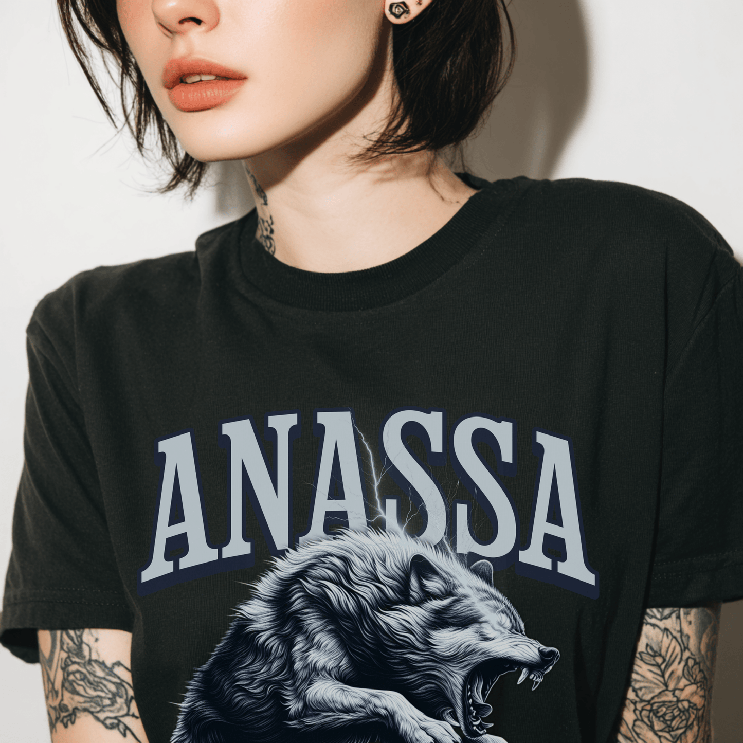 The Alpha Crop Tee - Starry Skies Austin