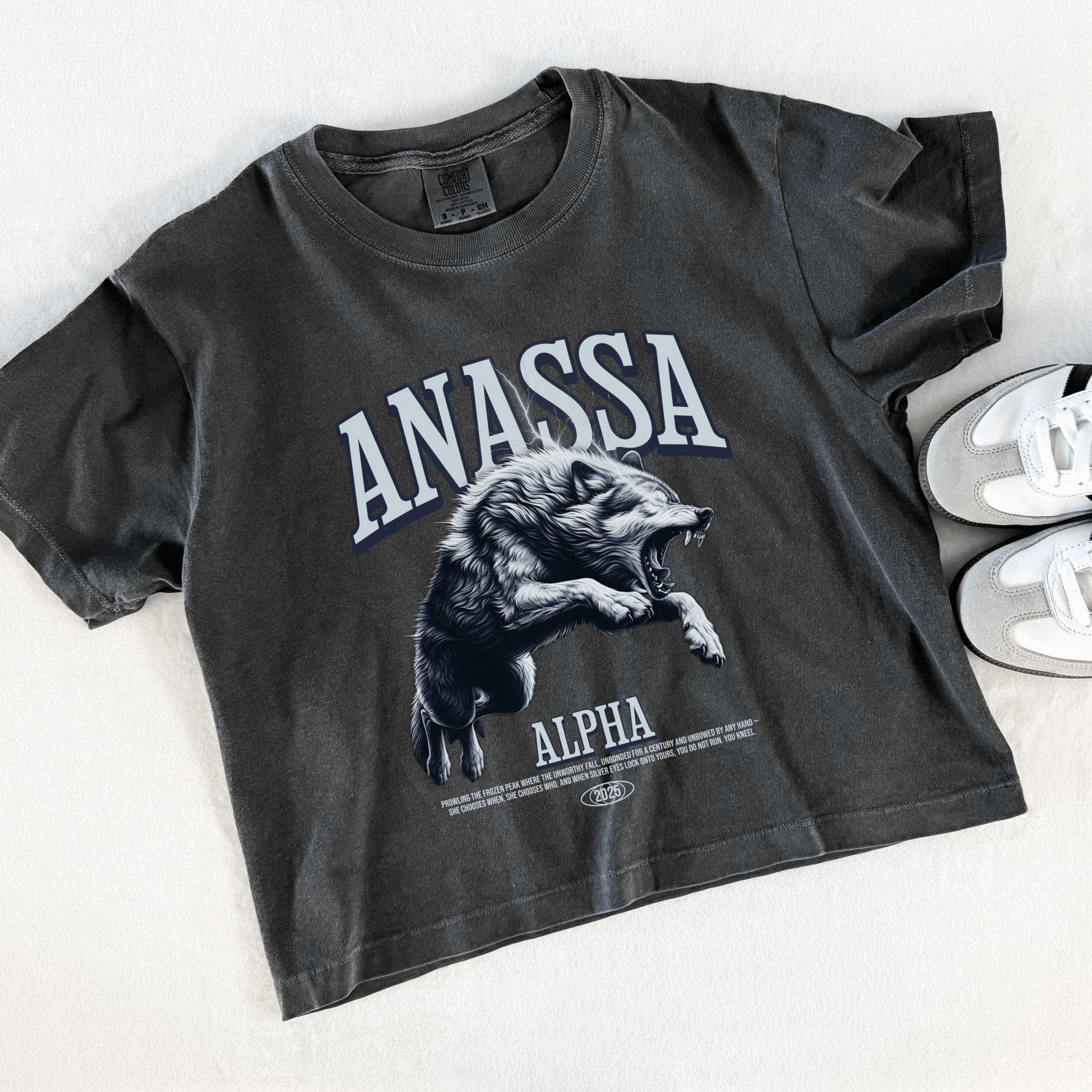 The Alpha Crop Tee - Starry Skies Austin