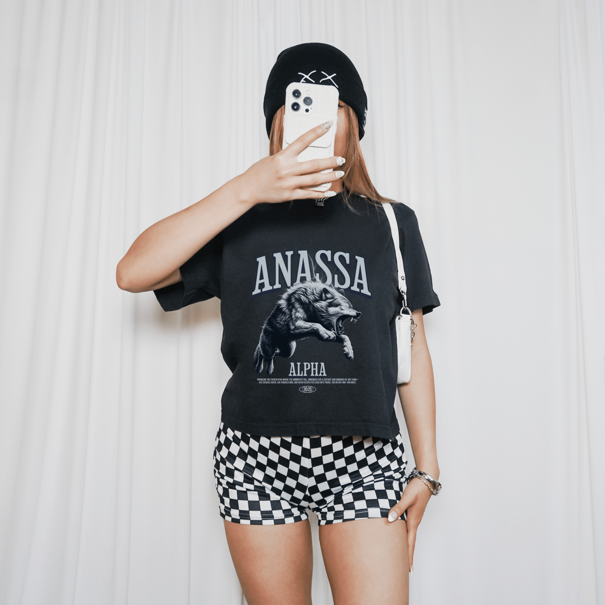 The Alpha Crop Tee - Starry Skies Austin