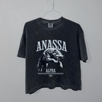 The Alpha Crop Tee - Starry Skies Austin