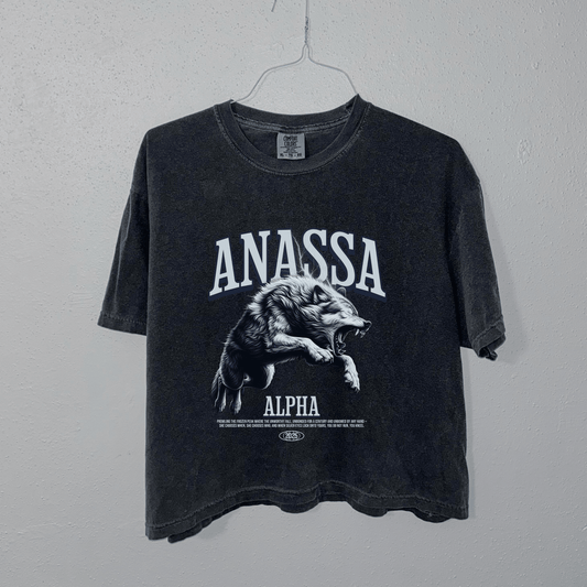 The Alpha Crop Tee - Starry Skies Austin