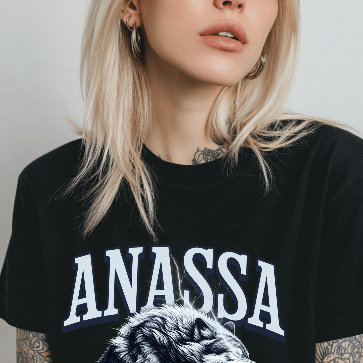 The Alpha Crop Tee - Starry Skies Austin