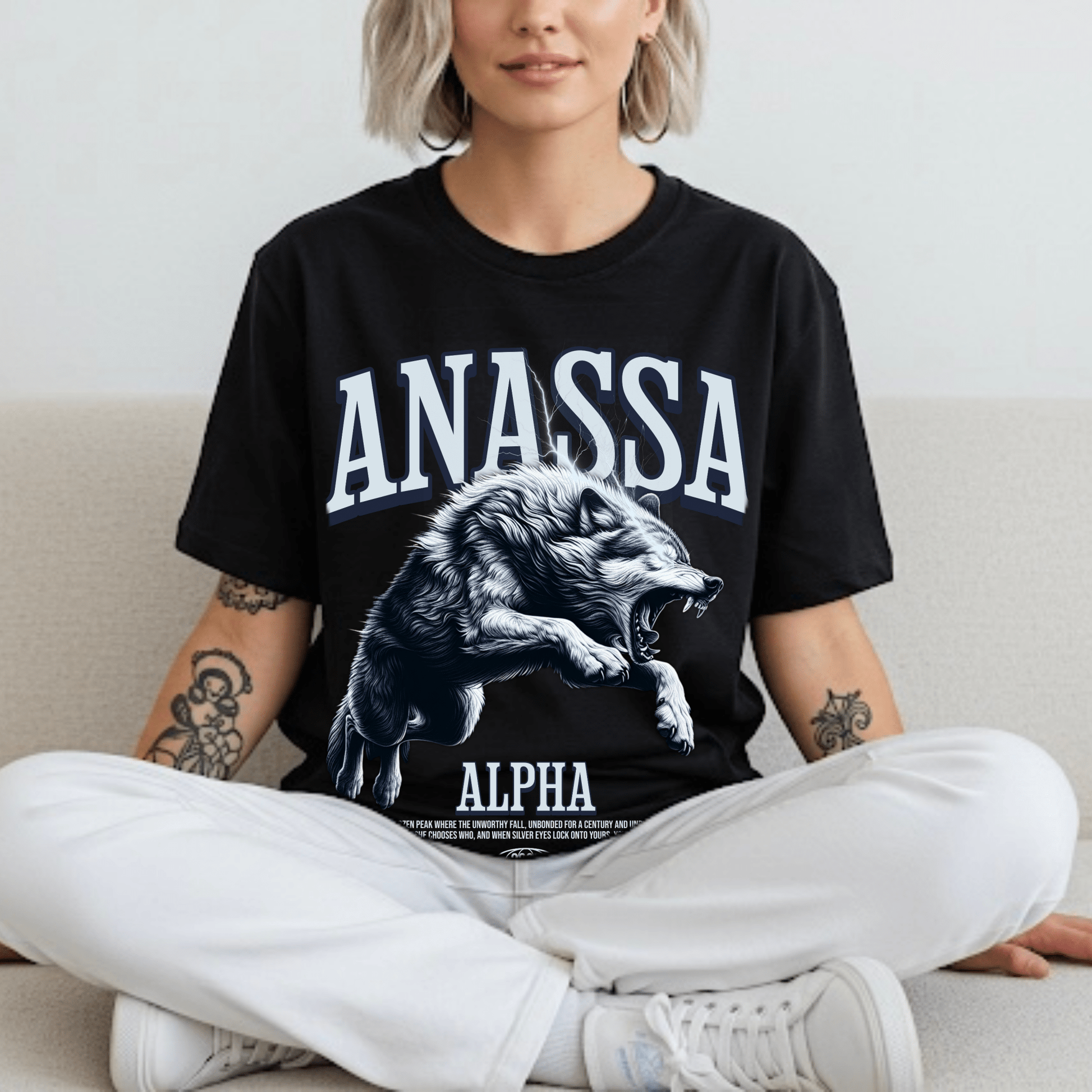 The Alpha Oversized Tee - Starry Skies Austin