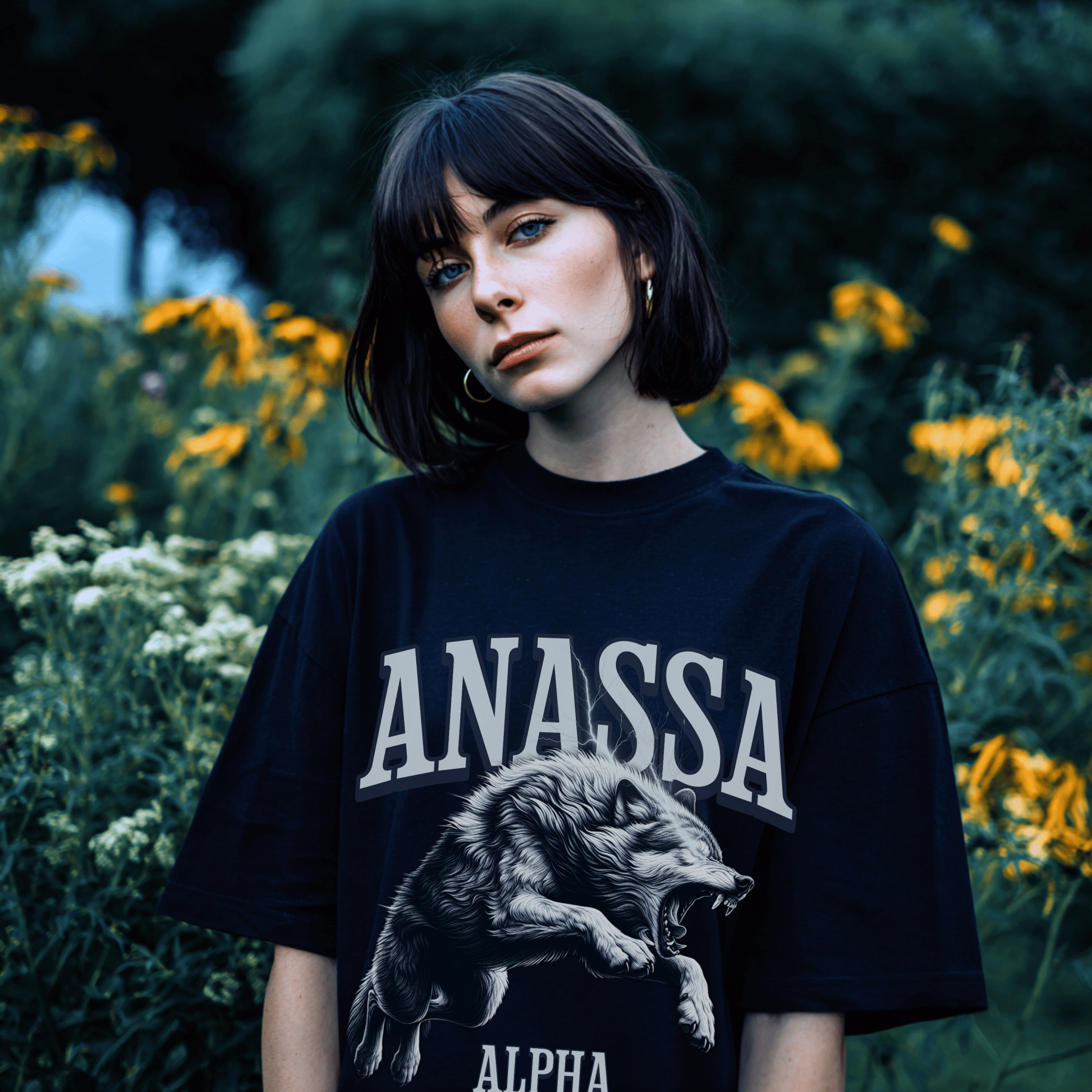 The Alpha Oversized Tee - Starry Skies Austin