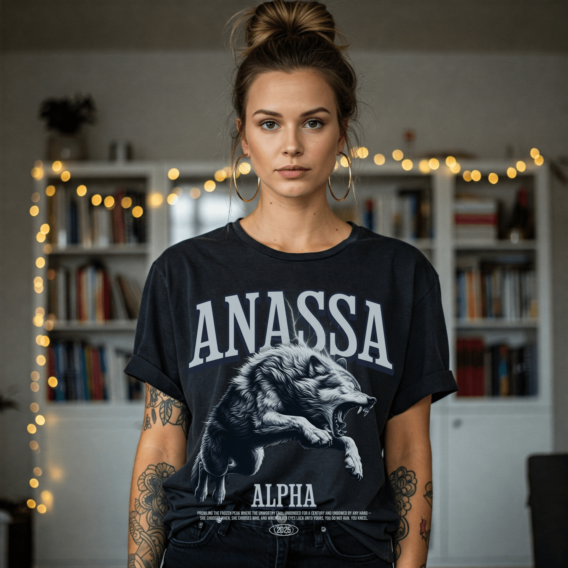 The Alpha Oversized Tee - Starry Skies Austin