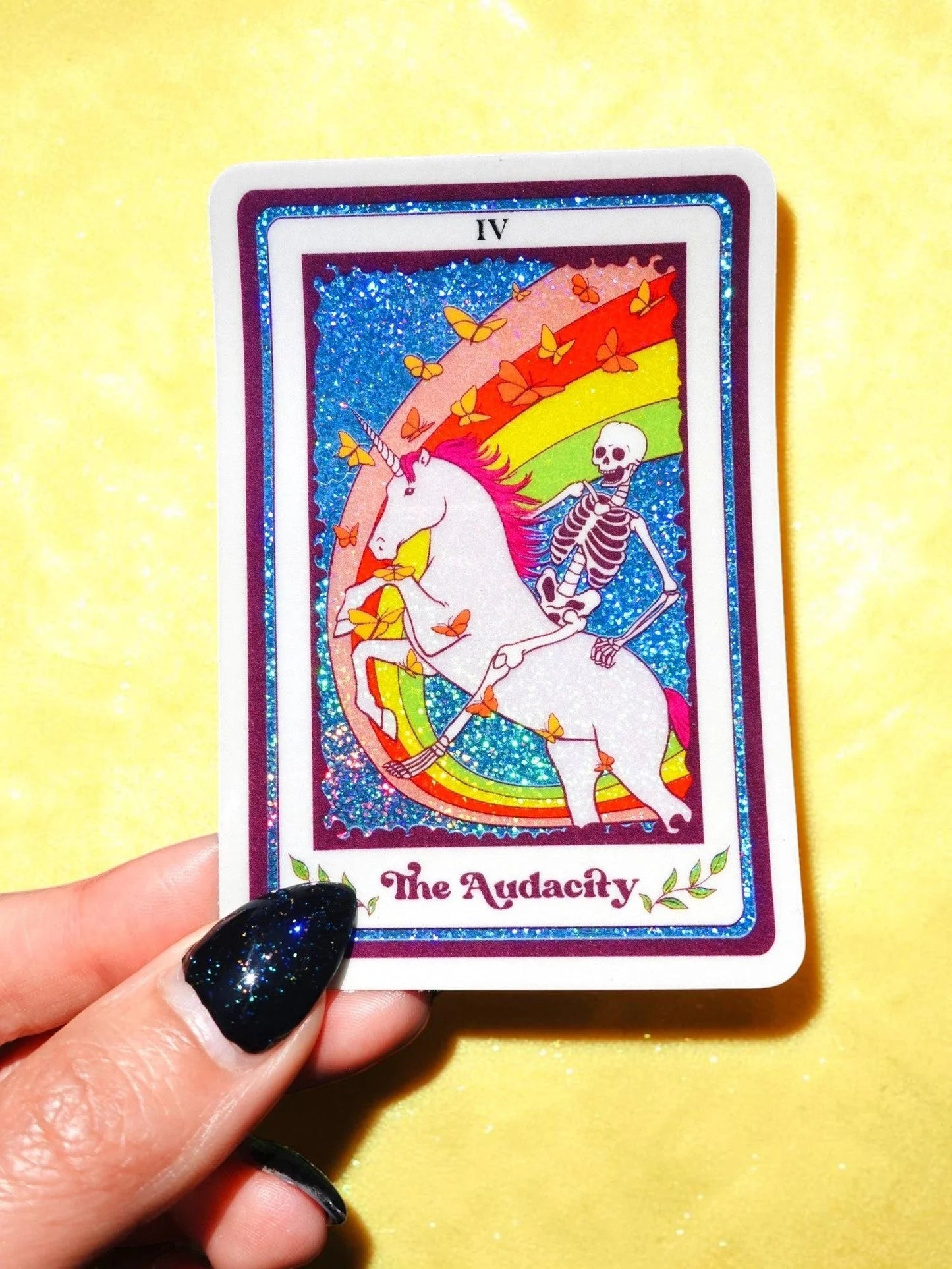 The Audacity Tarot Sticker - Starry Skies Austin