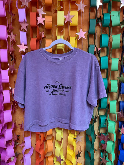 The Book Lovers Society Embroidered Shirt - Starry Skies Austin