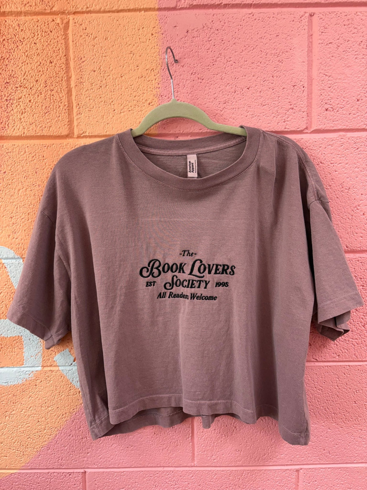 The Book Lovers Society Embroidered Shirt - Starry Skies Austin