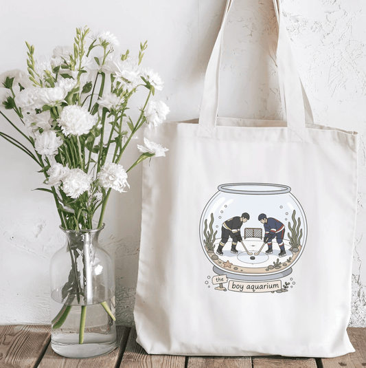 The Boy Aquarium Sublimated Canvas Tote Bag - Starry Skies Austin