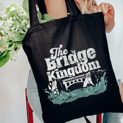 The Bridge Kingdom Canvas Tote - Starry Skies Austin