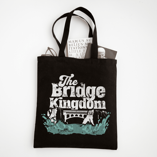 The Bridge Kingdom Canvas Tote - Starry Skies Austin