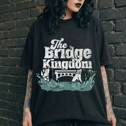 The Bridge Kingdom Oversized Tee - Starry Skies Austin