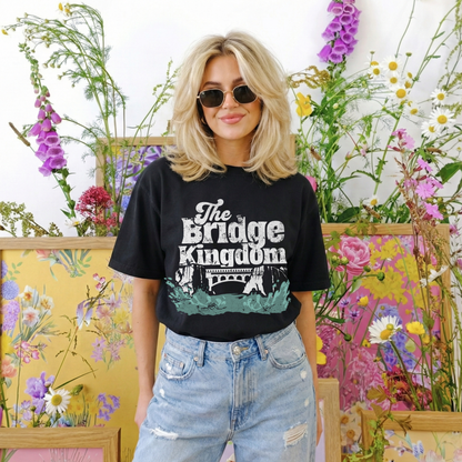 The Bridge Kingdom Oversized Tee - Starry Skies Austin