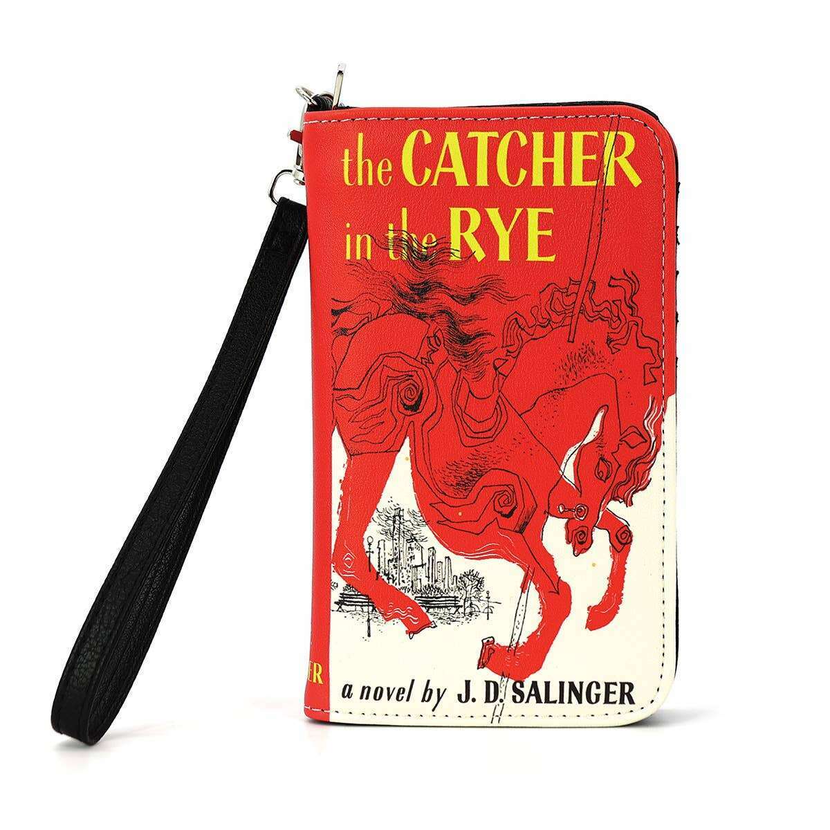 The Catcher in the Rye Book Wallet Wristlet - Starry Skies Austin