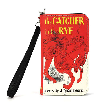 The Catcher in the Rye Book Wallet Wristlet - Starry Skies Austin