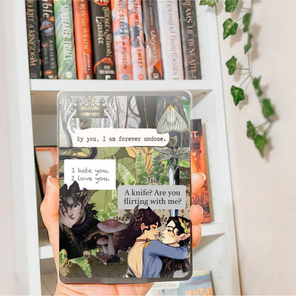 The Cruel Prince Inspired Collage Kindle Paperwhite Insert - Starry Skies Austin