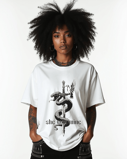 The Ever Seas Serpent & Songbird Softstyle Tee - Starry Skies Austin