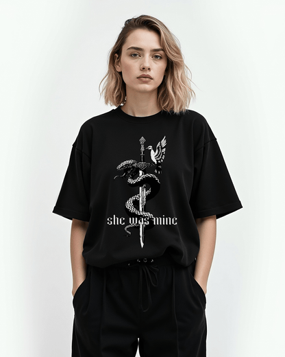 The Ever Seas Serpent & Songbird Softstyle Tee - Starry Skies Austin