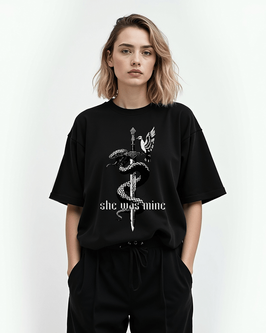 The Ever Seas Serpent & Songbird Softstyle Tee - Starry Skies Austin
