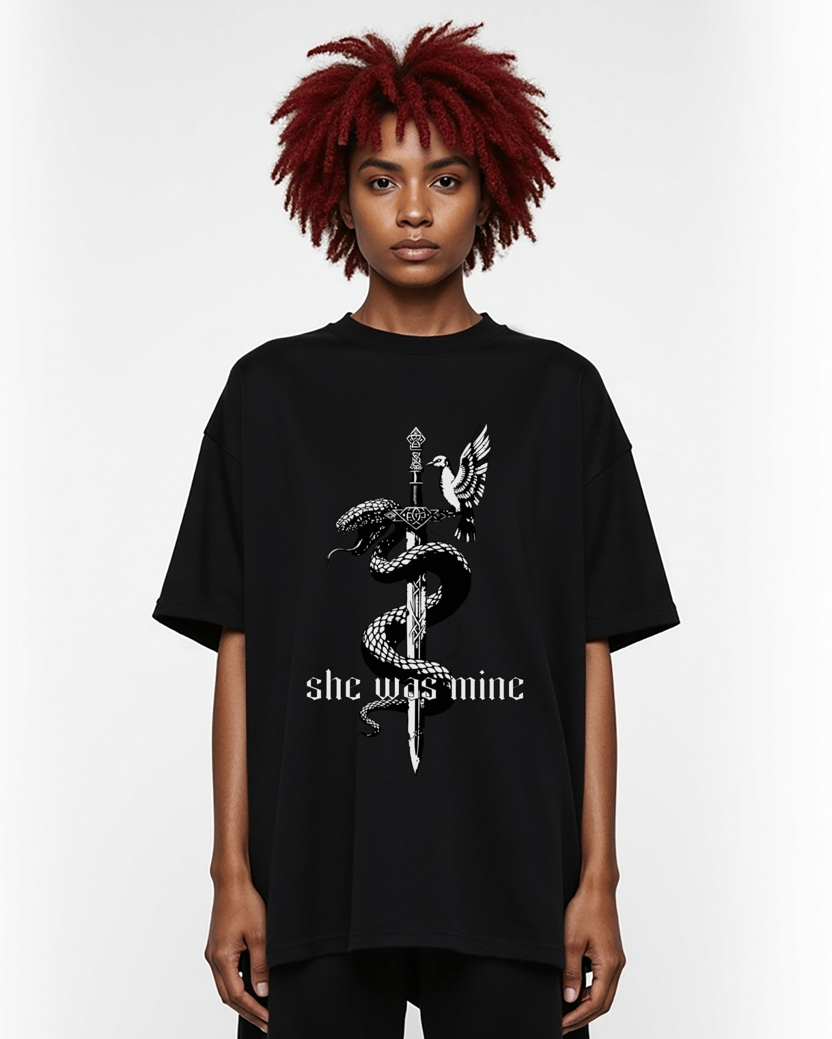 The Ever Seas Serpent & Songbird Softstyle Tee - Starry Skies Austin