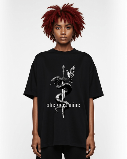 The Ever Seas Serpent & Songbird Softstyle Tee - Starry Skies Austin