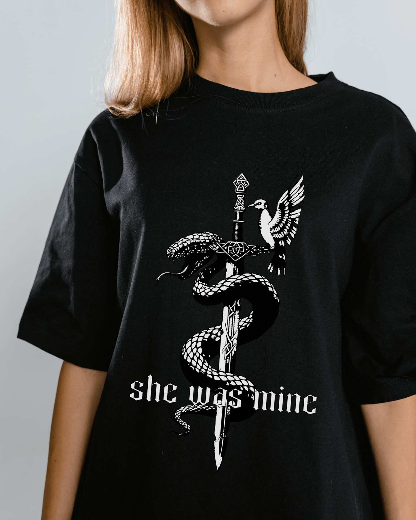 The Ever Seas Serpent & Songbird Softstyle Tee - Starry Skies Austin