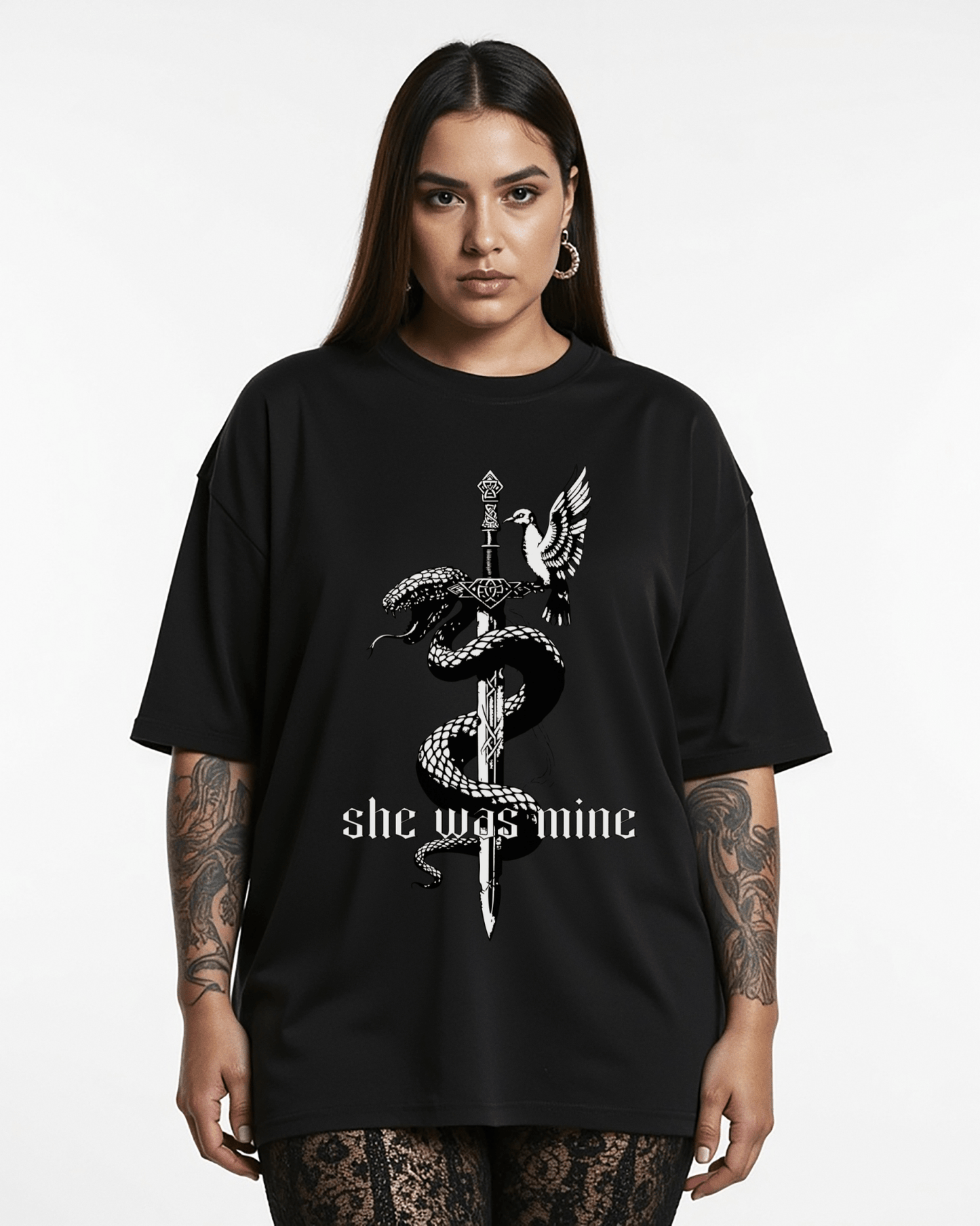 The Ever Seas Serpent & Songbird Softstyle Tee - Starry Skies Austin