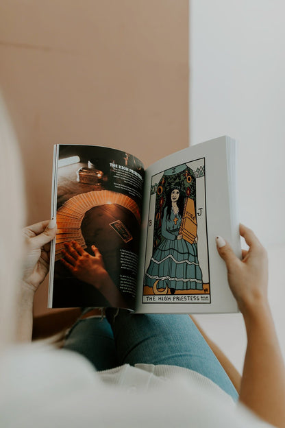 The Honky Tonk Tarot Colorin' Book - First Edition - Starry Skies Austin