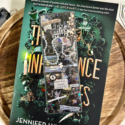 The Inheritance Games Collage Bookmark - Starry Skies Austin