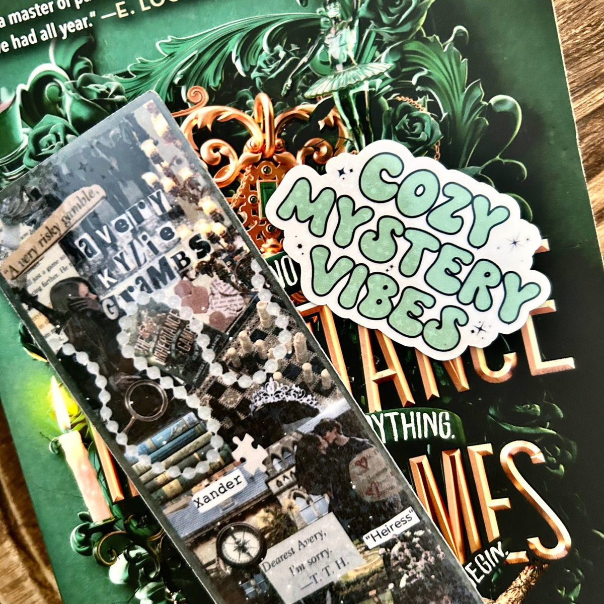 The Inheritance Games Collage Bookmark - Starry Skies Austin