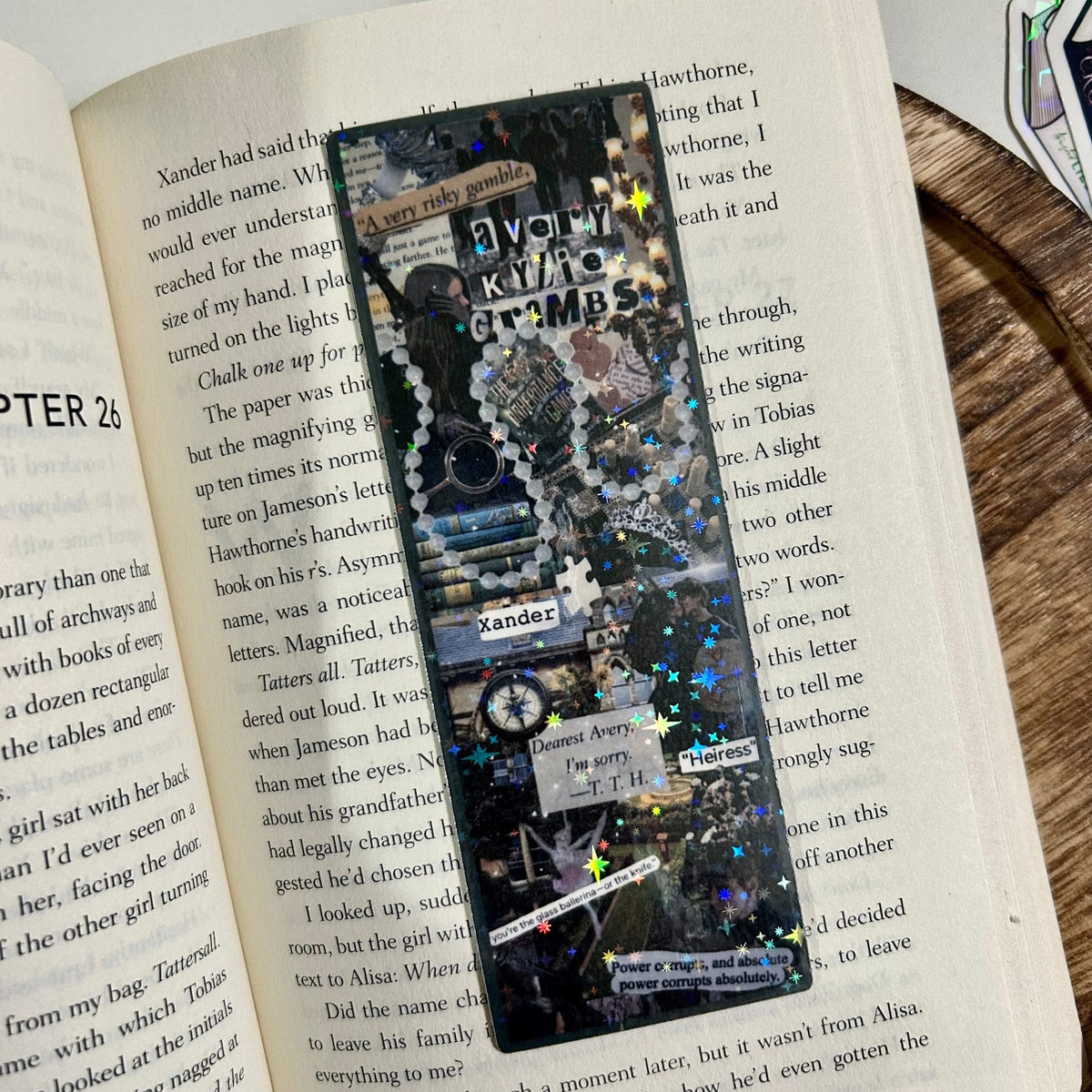 The Inheritance Games Collage Bookmark - Starry Skies Austin