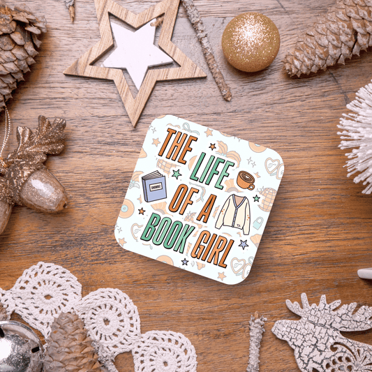 The Life of a Book Girl Coaster - ONE Coaster - Starry Skies Austin