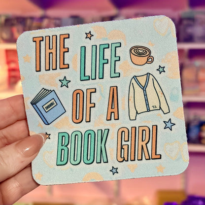 The Life of a Book Girl Coaster - ONE Coaster - Starry Skies Austin