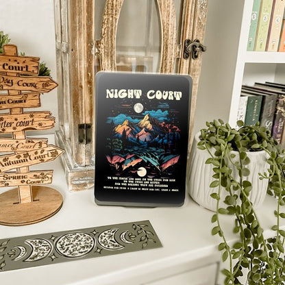 The Night Court Kindle Paperwhite Insert - Starry Skies Austin